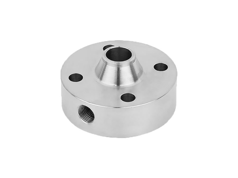 Orifice plate welding flange